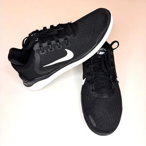 Nike Free RN Men’s Black White'  Running Shoes Size- 8.5  942837-001